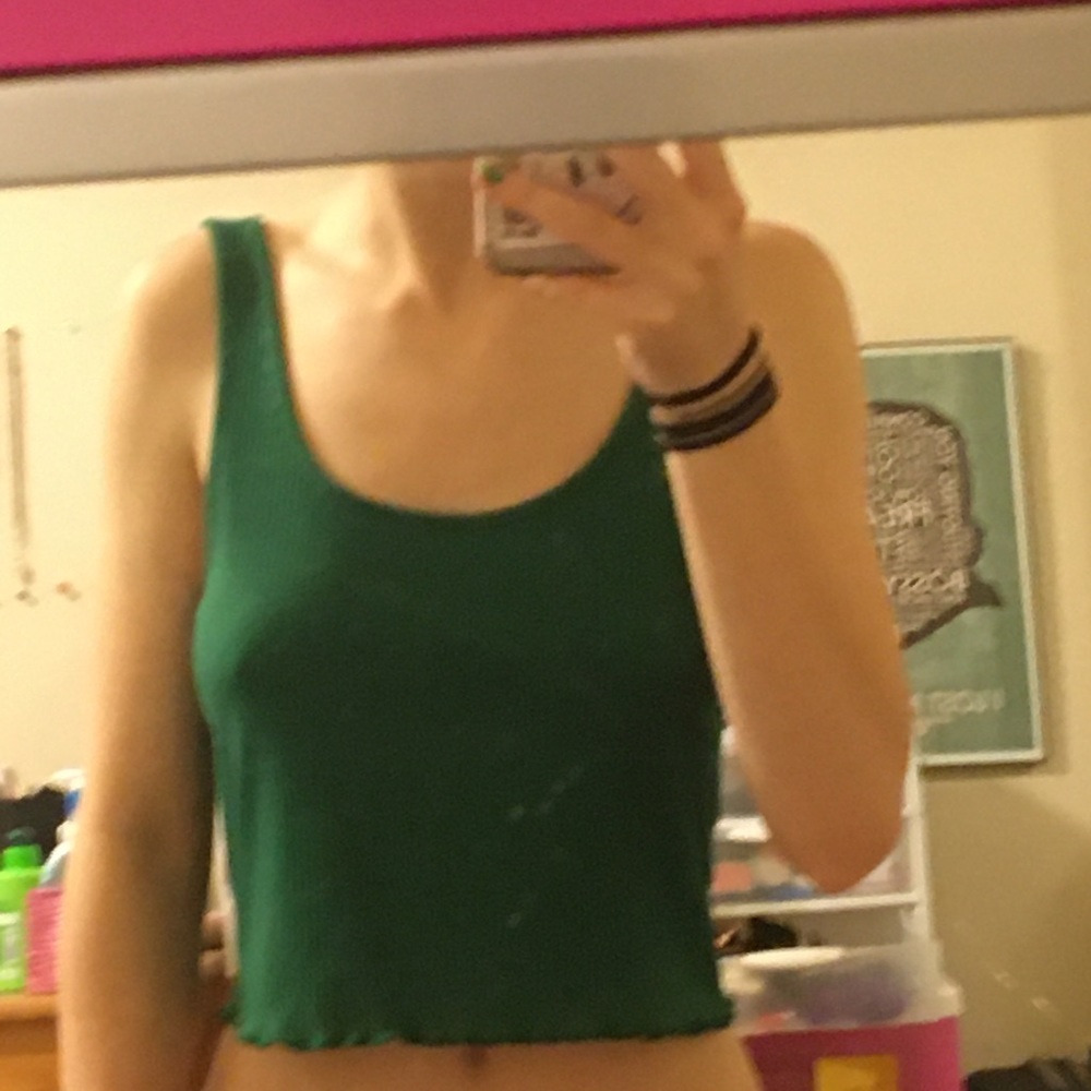 pacsun lettuce cut tank